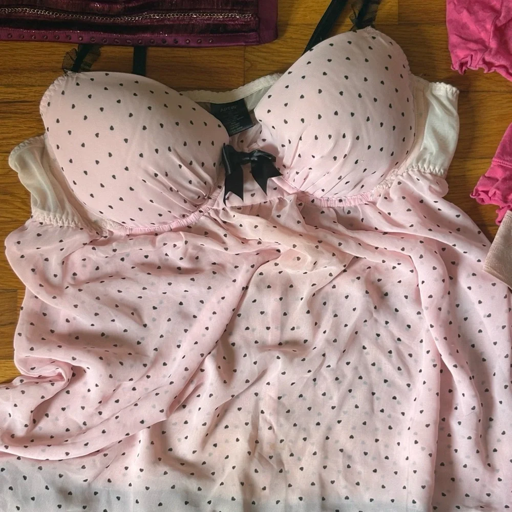 Woman’s intimate pajama set bralette bundle size XLARGE Victoria’s Secret - Picture 3 of 7